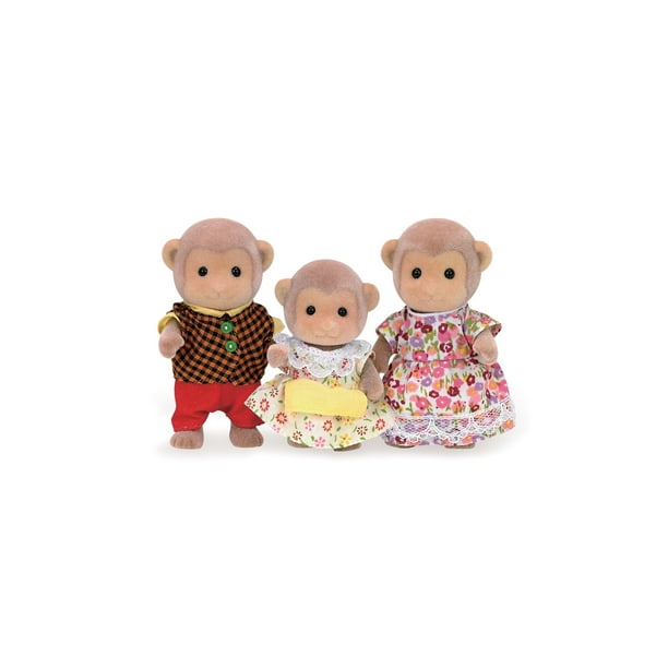 Calico Critters CC1489 Mango Monkey Family Doll Set International Playthings Calico Critters CC1489 Mango Monkey Family Doll Set International Playthings